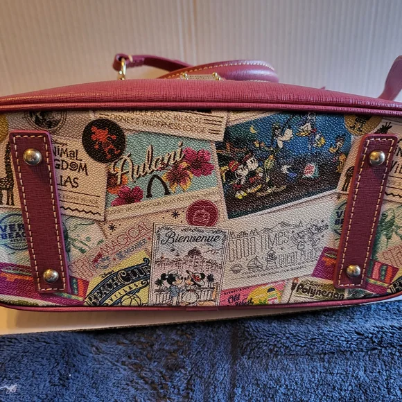 Dooney & Bourke Multicolor Satchel Bag - Picture 4 of 6